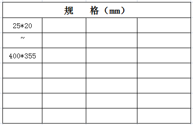 宏嶽PVC_U給水(shuǐ)管材管件__平徑直接（異徑套）規格