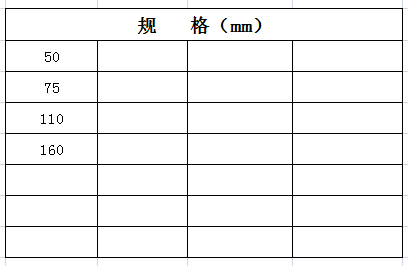 宏嶽PVC_U排水(shuǐ)管材管件__90°帶檢彎頭規格