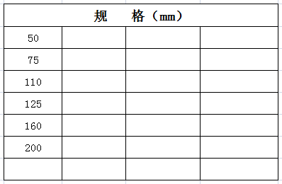 宏嶽PVC_U排水(shuǐ)管材管件__90°彎頭規格