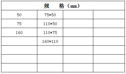 宏嶽PVC_U排水(shuǐ)管材管件__平面四通(tōng)規格