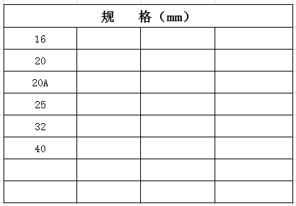 宏嶽PVC_U阻燃管材管件__管箍（管直通(tōng)/套筒）規格