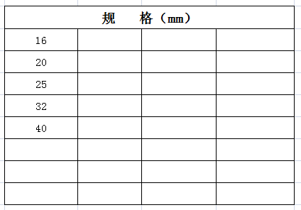 宏嶽PVC_U阻燃管材管件__管三通(tōng)規格